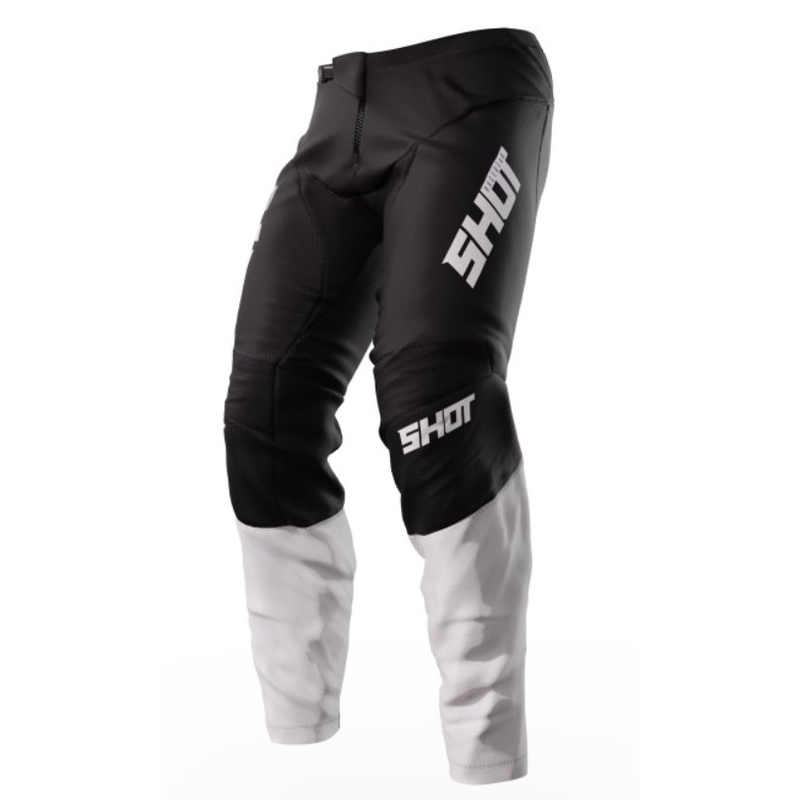 Shot Devo Reflex Motocross Pants Sort og hvid udsalg