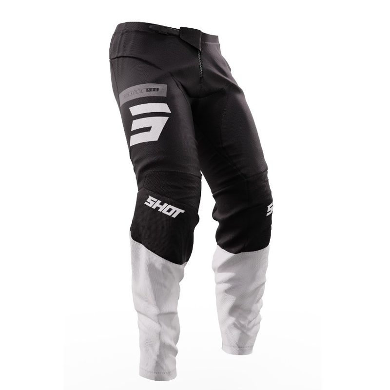 Shot Devo Reflex Motocross Pants Sort og hvid udsalg