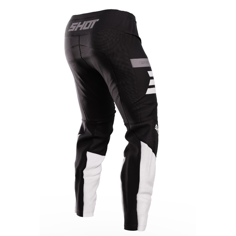 Shot Devo Reflex Motocross Pants Sort og hvid udsalg