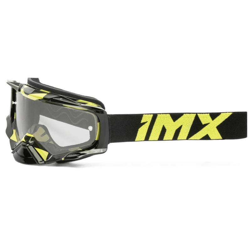 Motocrossbriller iMX Dust Graphic sort-fluogul