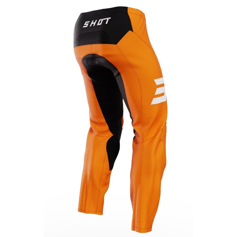 Shot Raw Escape Motocross Pants sort-orange udsalg