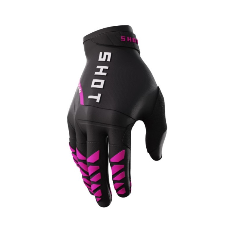 Motocrosshandsker til kvinder Shot Core sort og pink udsalg