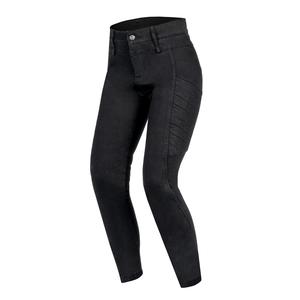 Rebelhorn Ash Black Motorcycle Jeans til kvinder udsalg