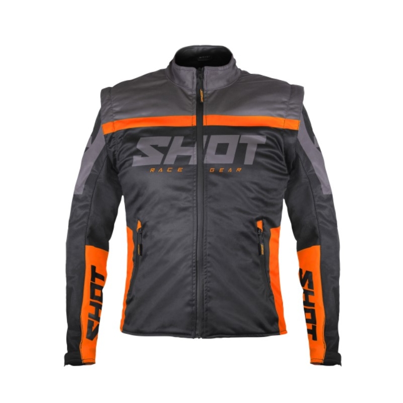 Softshellová bunda Shot Softshell Lite 2.0 černo-oranžová