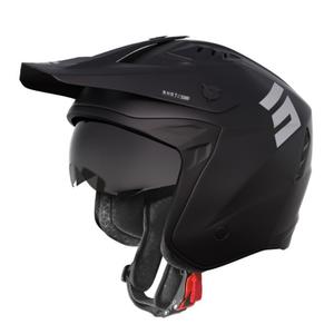 Motorcykelhjelm Shot Jump Sort Mat