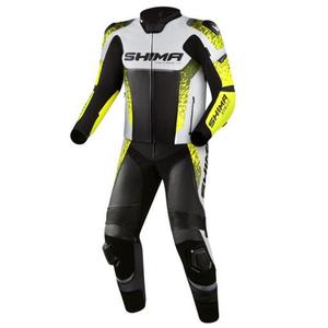 Shima STR 2.0 sort-hvid-fluogul motorcykeloverall