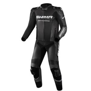 Shima STR 2.0 sort-grå motorcykelovertræksdragt
