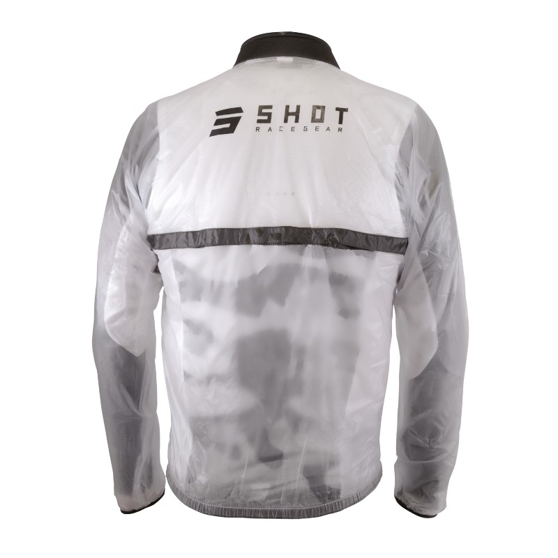 Regnjakke til børn Shot Wind 2.0 transparent