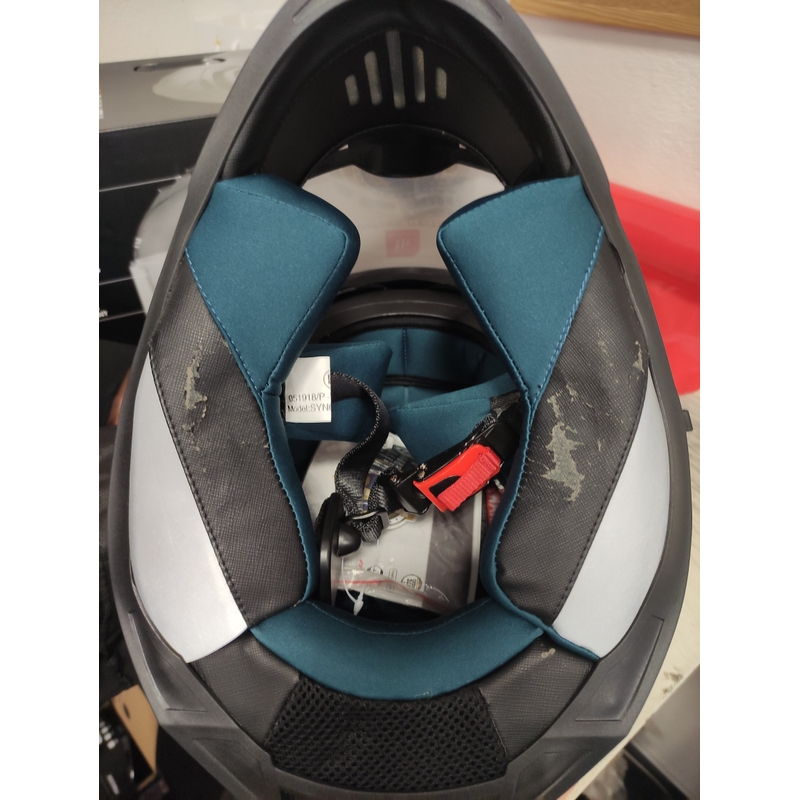 Enduro přilba MT Synchrony Duosport SV černá - II. jakost