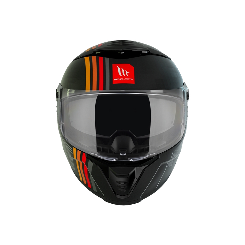 MT Thunder 4 SV Mil A11 integreret motorcykelhjelm sort mat udsalg