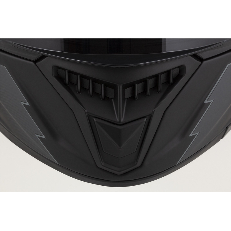 Integral motorcykelhjelm Cassida Integral GT 2.1 Flash sort-blå-grå