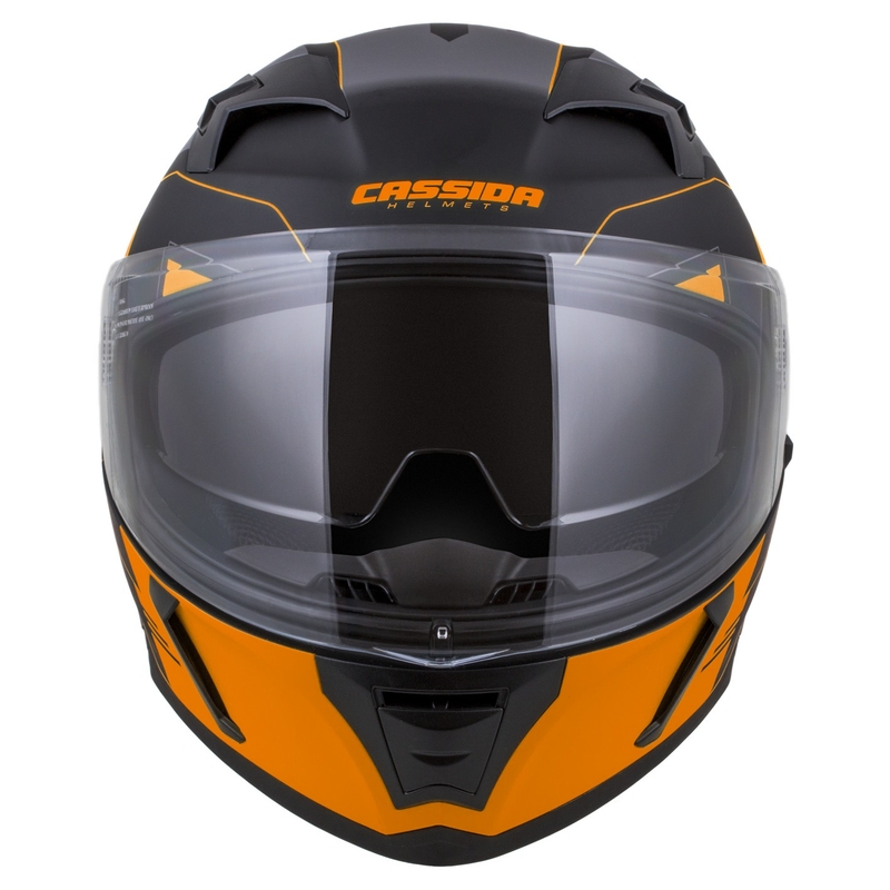 Integralhjelm Cassida Integral 3.0 RoxoR sort-orange