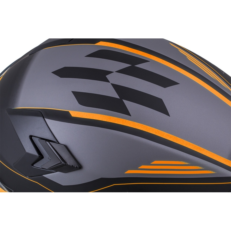 Integralhjelm Cassida Integral 3.0 RoxoR sort-orange