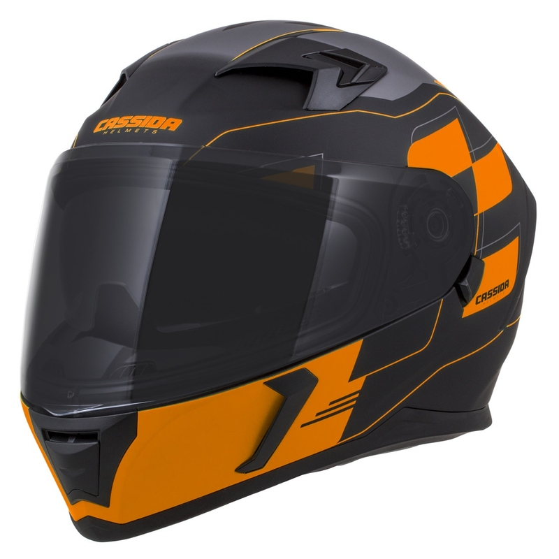 Integralhjelm Cassida Integral 3.0 RoxoR sort-orange