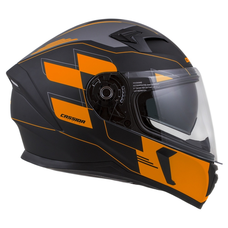 Integralhjelm Cassida Integral 3.0 RoxoR sort-orange
