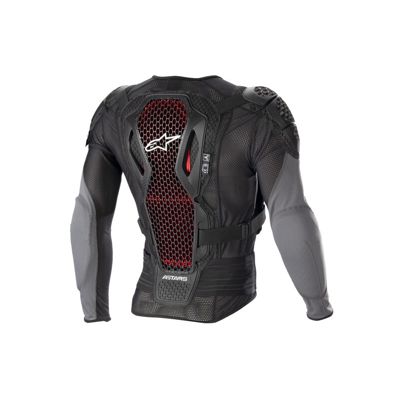 Alpinestars Bionic Plus 2 sort-grå-rød kropsbeskyttelse