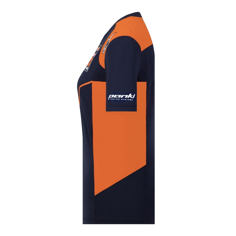 Dámské triko KTM Red Bull Racing Official Teamline modro-oranžové výprodej