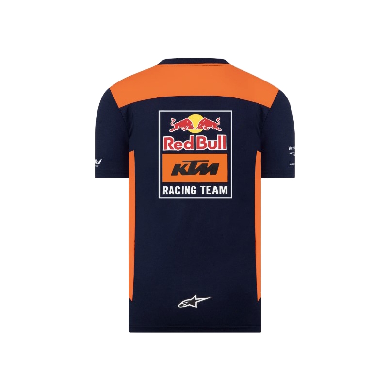 Børne-T-shirt KTM Red Bull Racing Official Teamline blå-orange