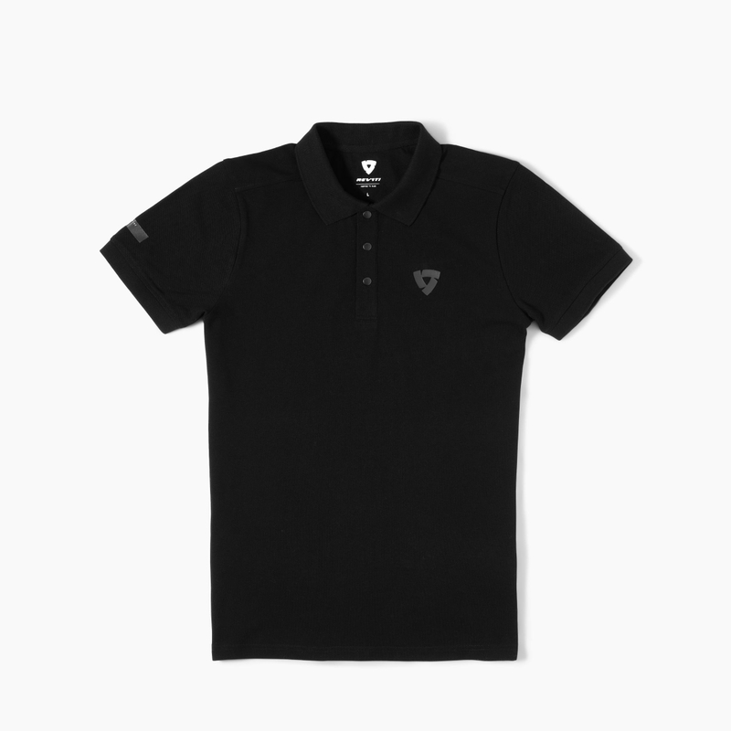 Polo tričko Revit Throwback černé výprodej