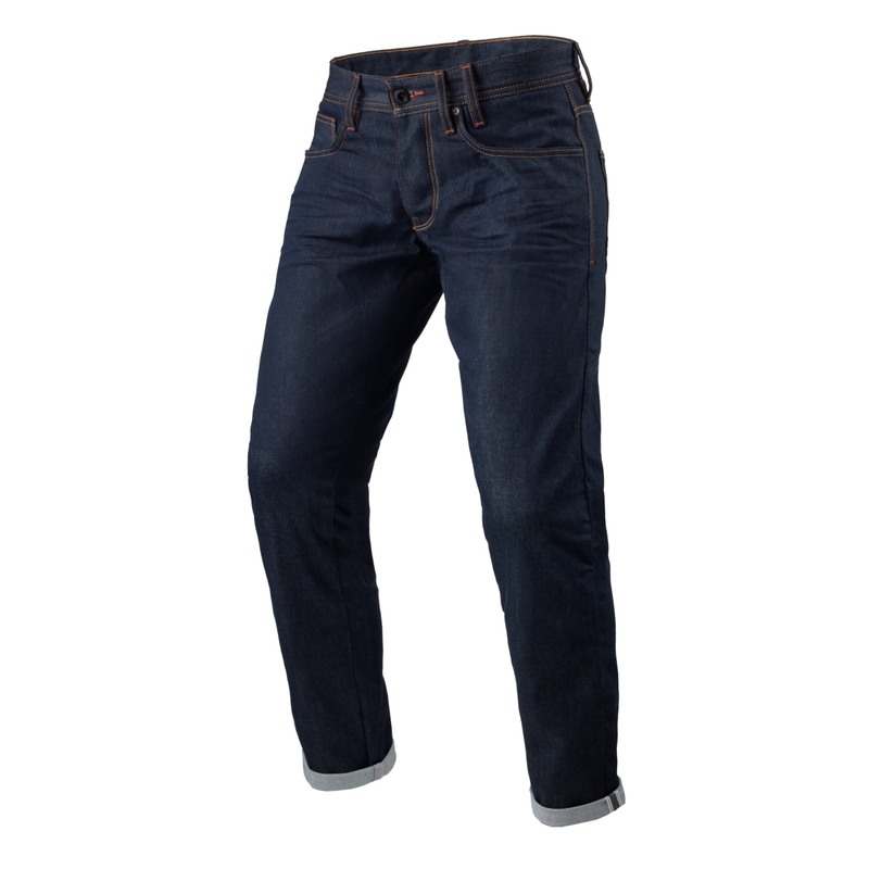 Revit Lewis Selvedge TF mørkeblå motorcykeljeans