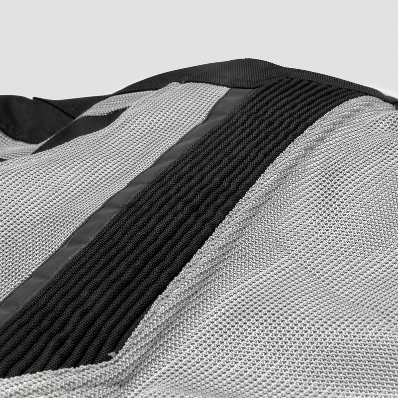 Rebelhorn Scandal II motorcykeljakke sølv-sort