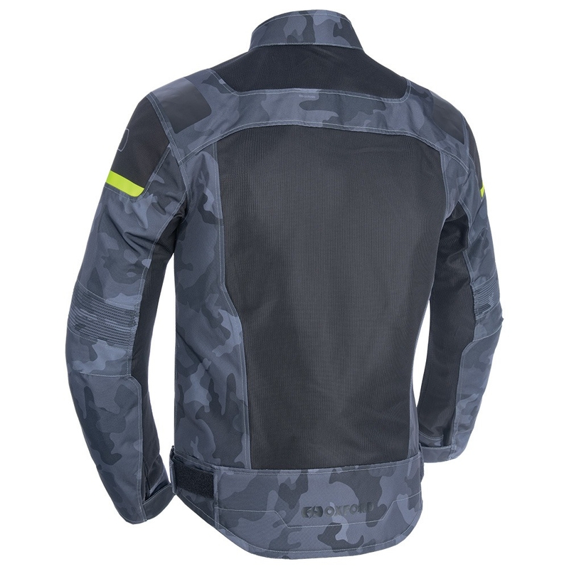 Oxford Dakar D2D Air camouflage grå motorcykeljakke udsalg