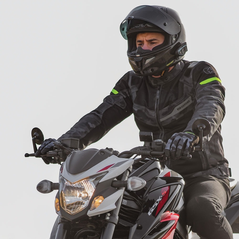 Oxford Dakar D2D Air camouflage grå motorcykeljakke udsalg