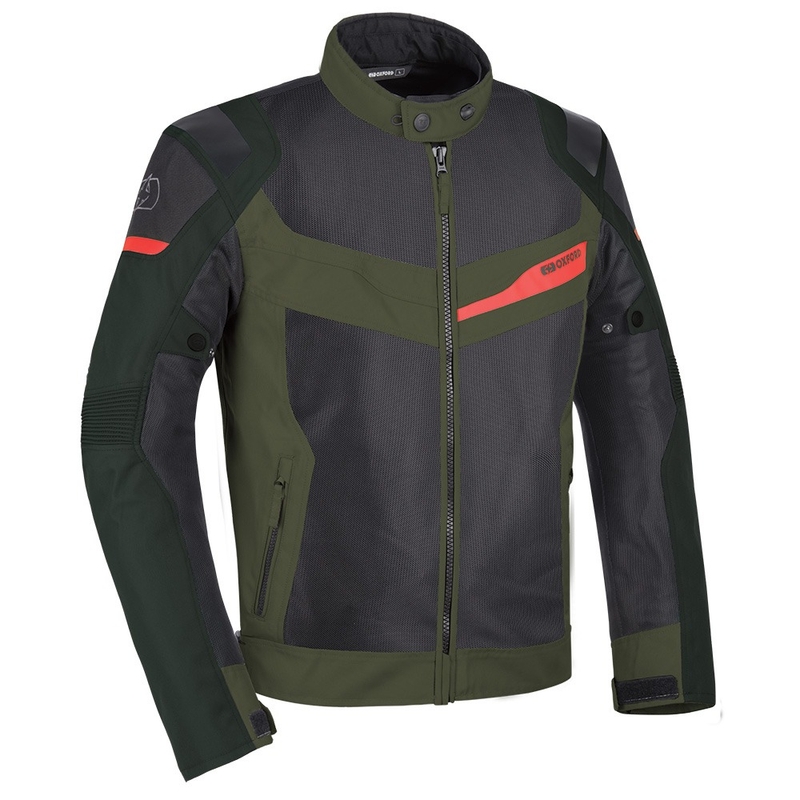 Oxford Dakar D2D Air motorcykeljakke grøn