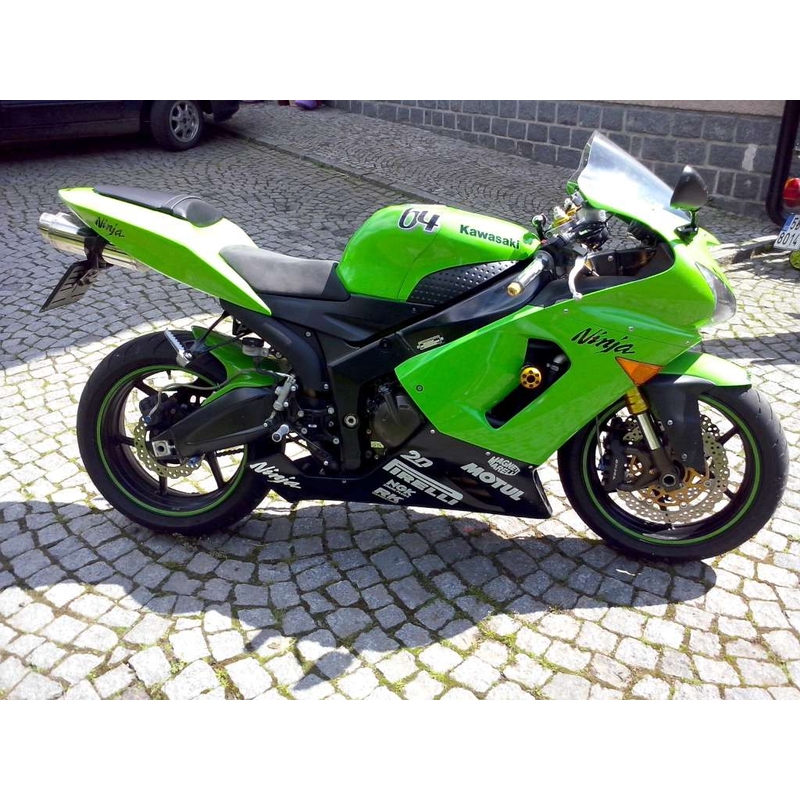 Kawasaki ZX-6R (05-06) uden ændring af kåbe Gatling