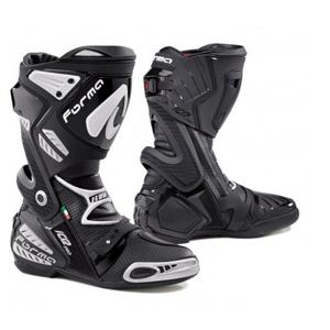 Forma Ice Pro Flow hvide og sorte motorcykelstøvler
