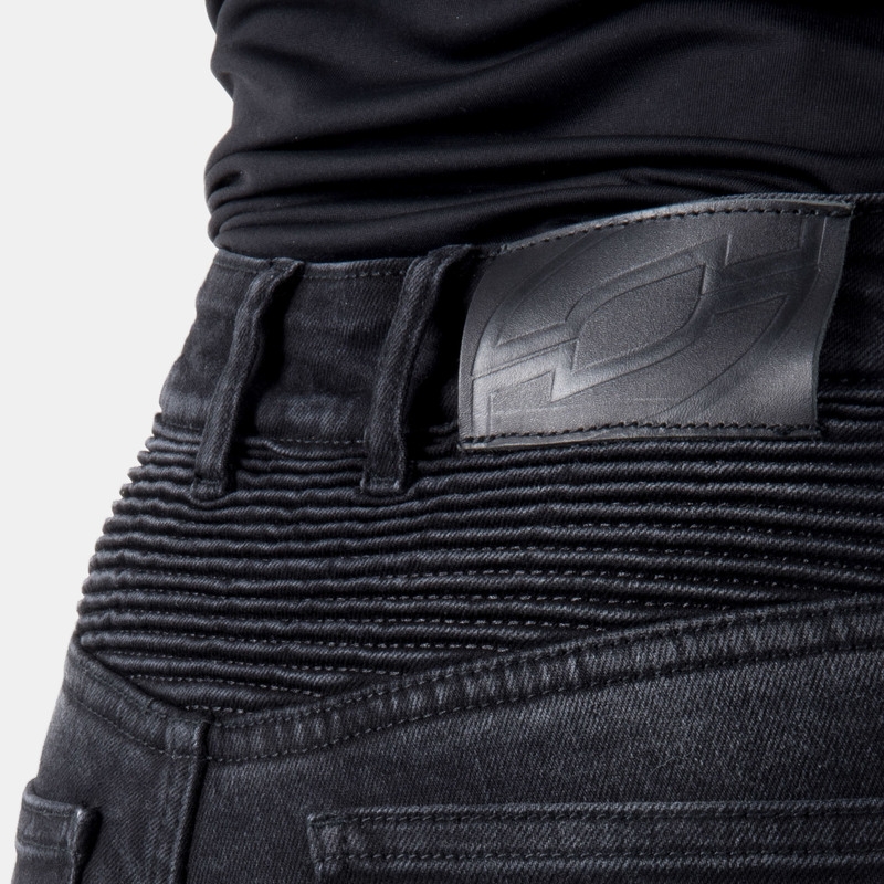 Ozone Agness II Black Motorcycle Jeans til kvinder
