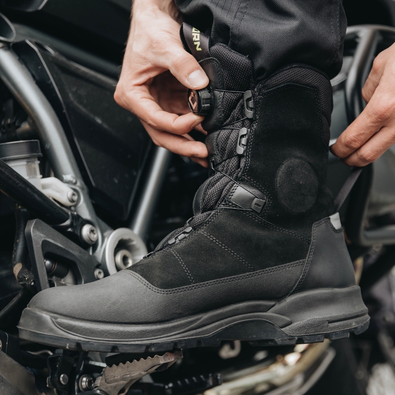Rebelhorn Infinity sorte motorcykelstøvler udsalg