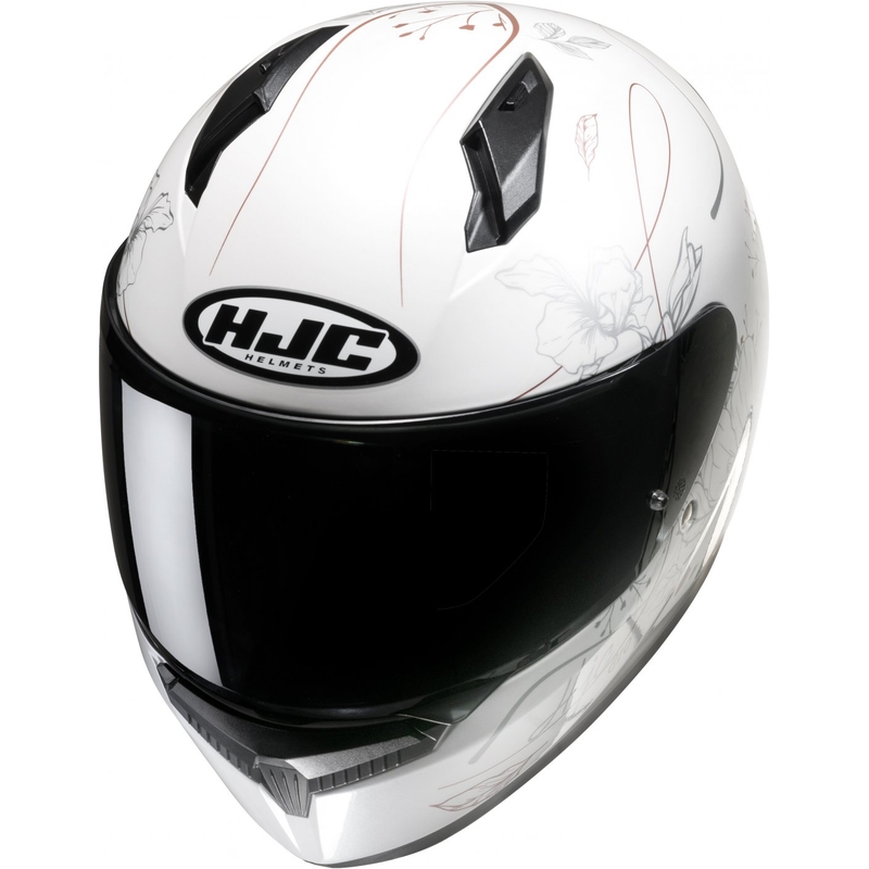 Integreret motorcykelhjelm HJC C10 Epik MC8 hvid