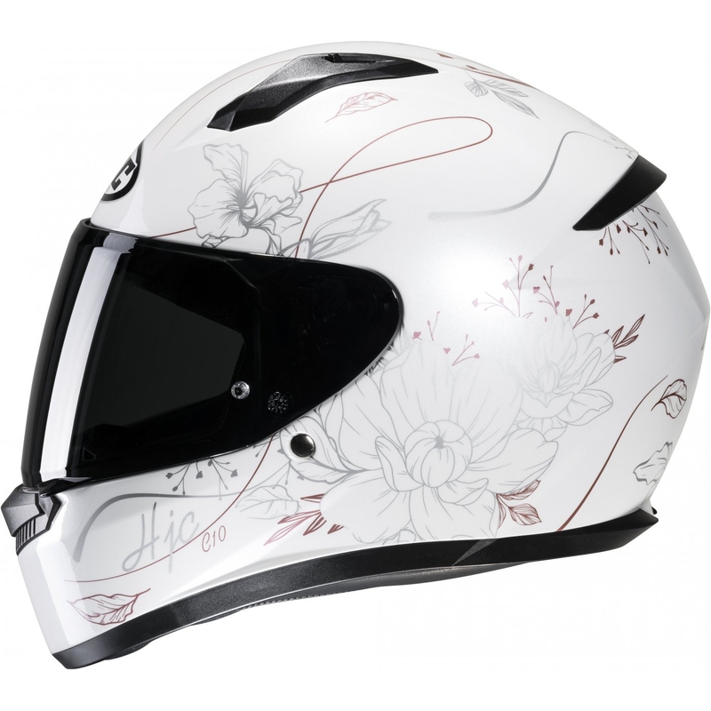 Integreret motorcykelhjelm HJC C10 Epik MC8 hvid