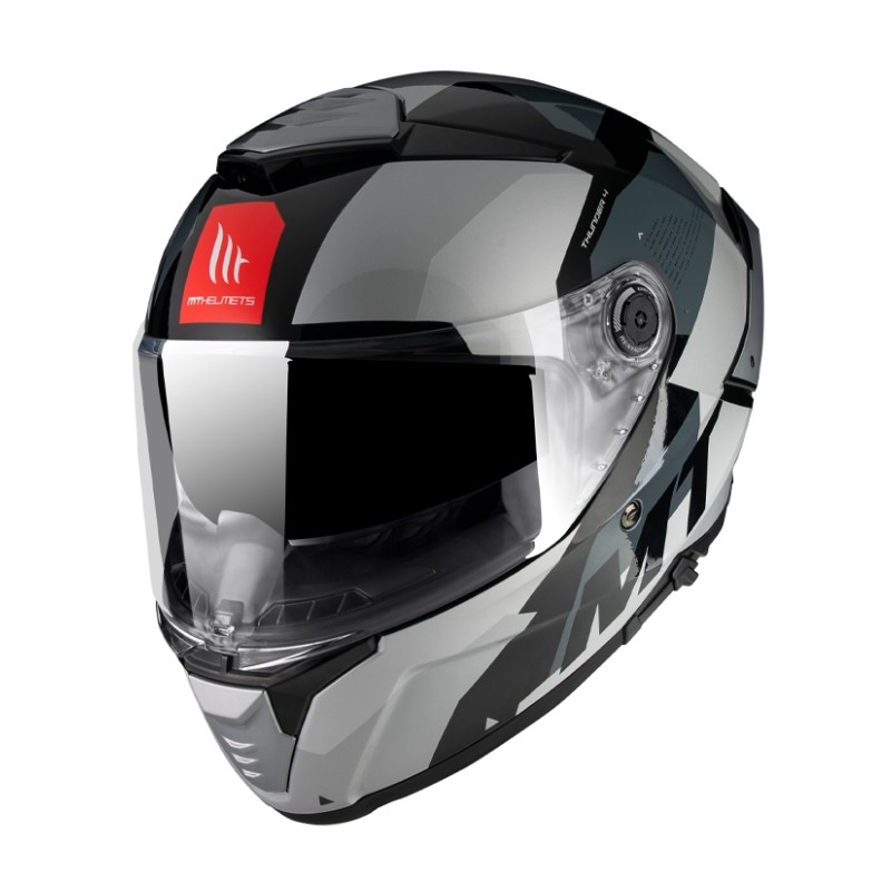 Integrální přilba na motorku MT Thunder 4 SV Fade šedá