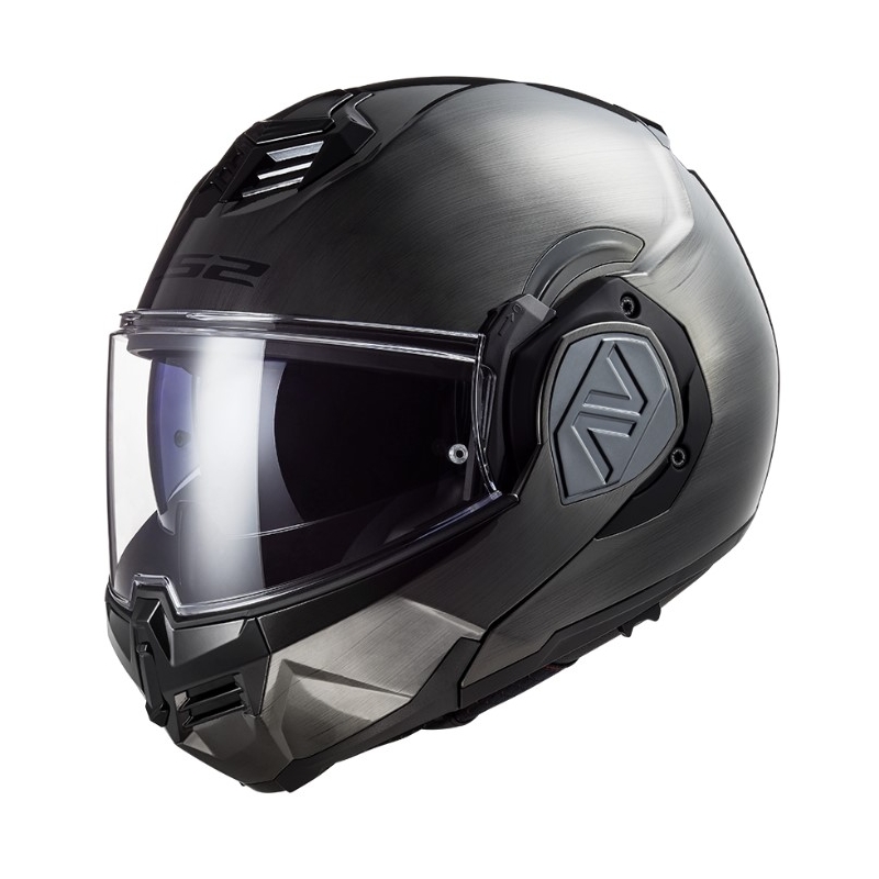 Flip-up motorcykelhjelm LS2 FF906 Advant Jeans 06 grå
