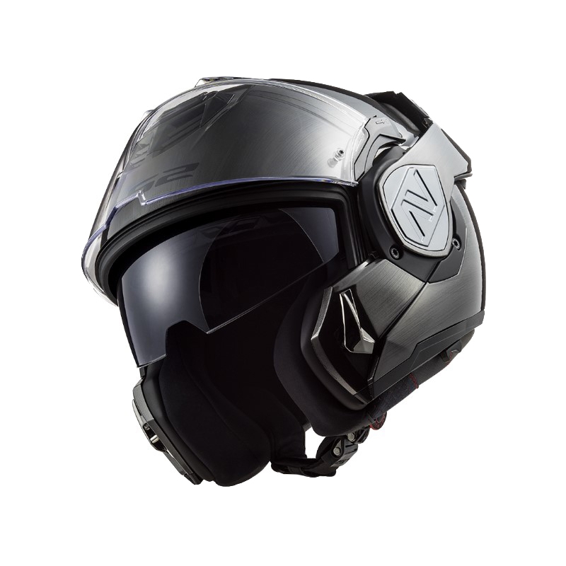 Flip-up motorcykelhjelm LS2 FF906 Advant Jeans 06 grå