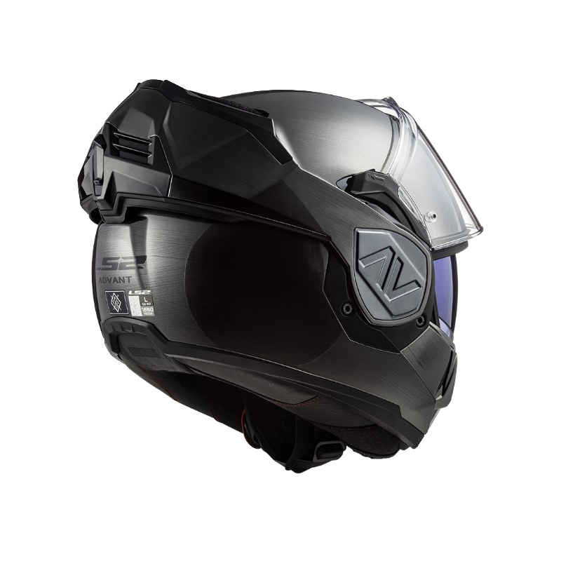 Flip-up motorcykelhjelm LS2 FF906 Advant Jeans 06 grå