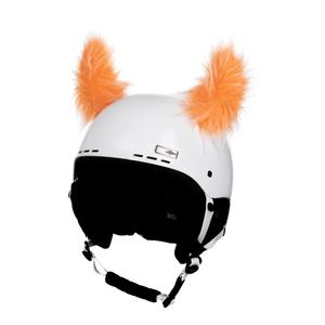 Hjelm ører Horn orange pels