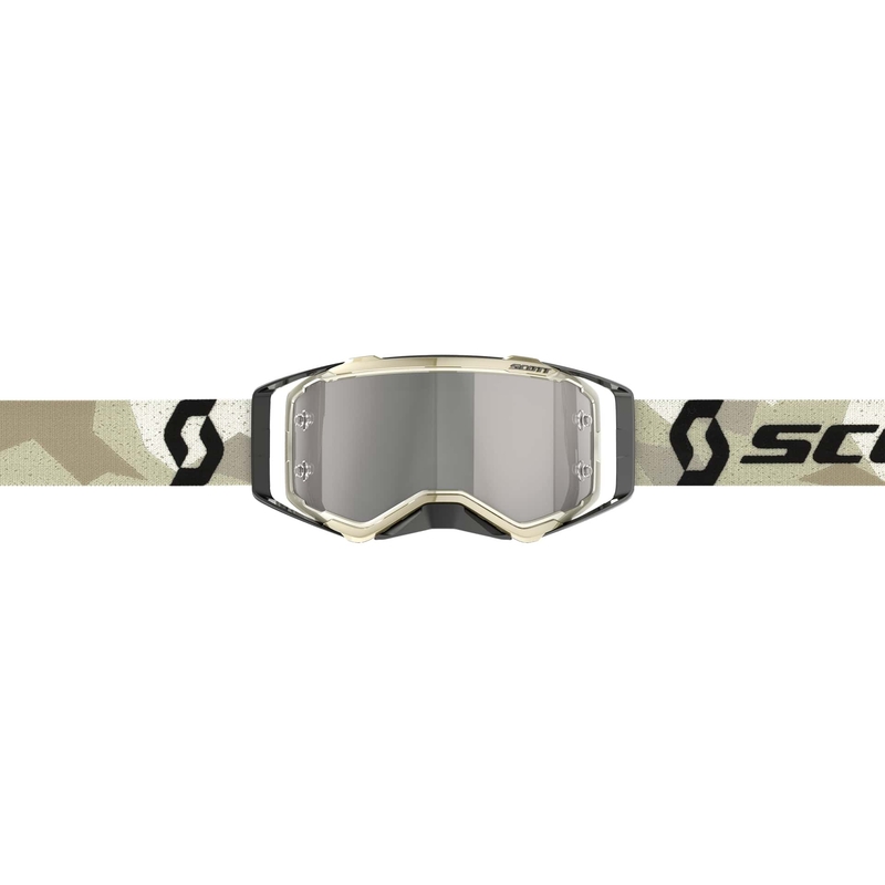 Motocross-briller SCOTT Prospect CH camo beige-sort-sølv