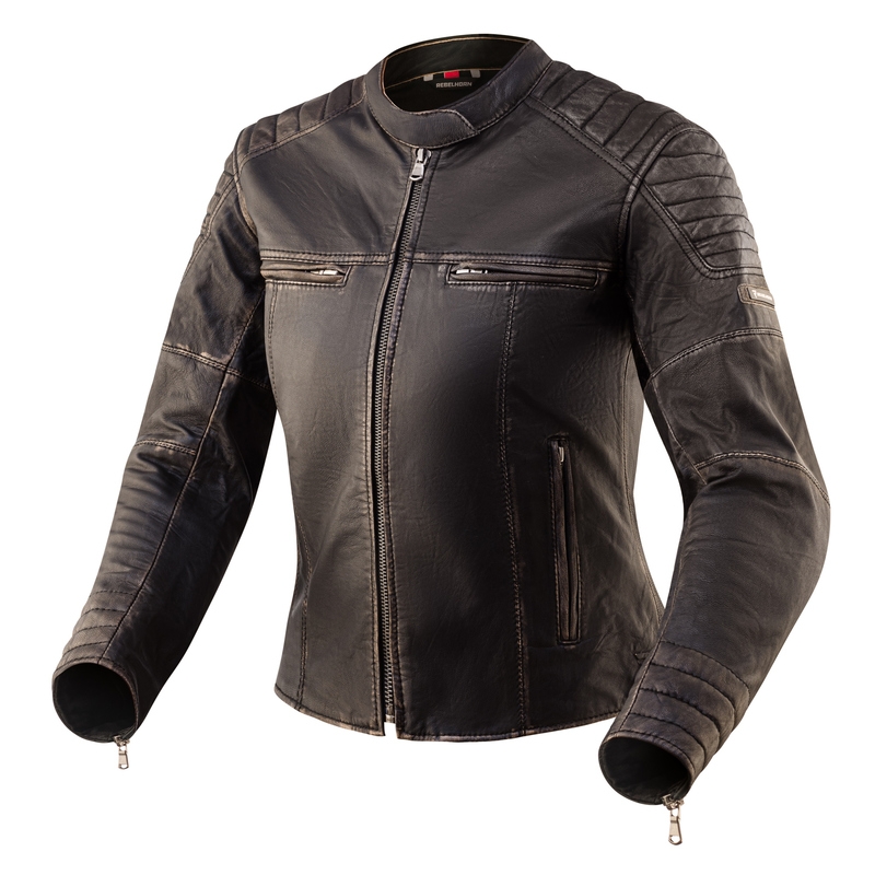 Rebelhorn Hunter Pro Vintage motorcykeljakke til kvinder udsalg