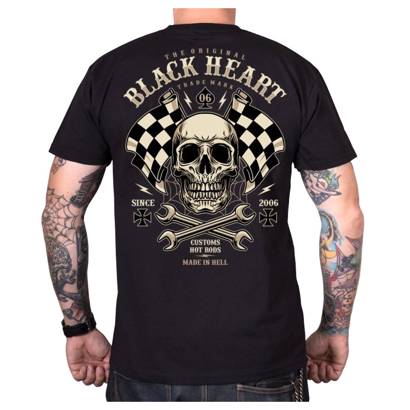 T-shirt til mænd Black Heart Starter