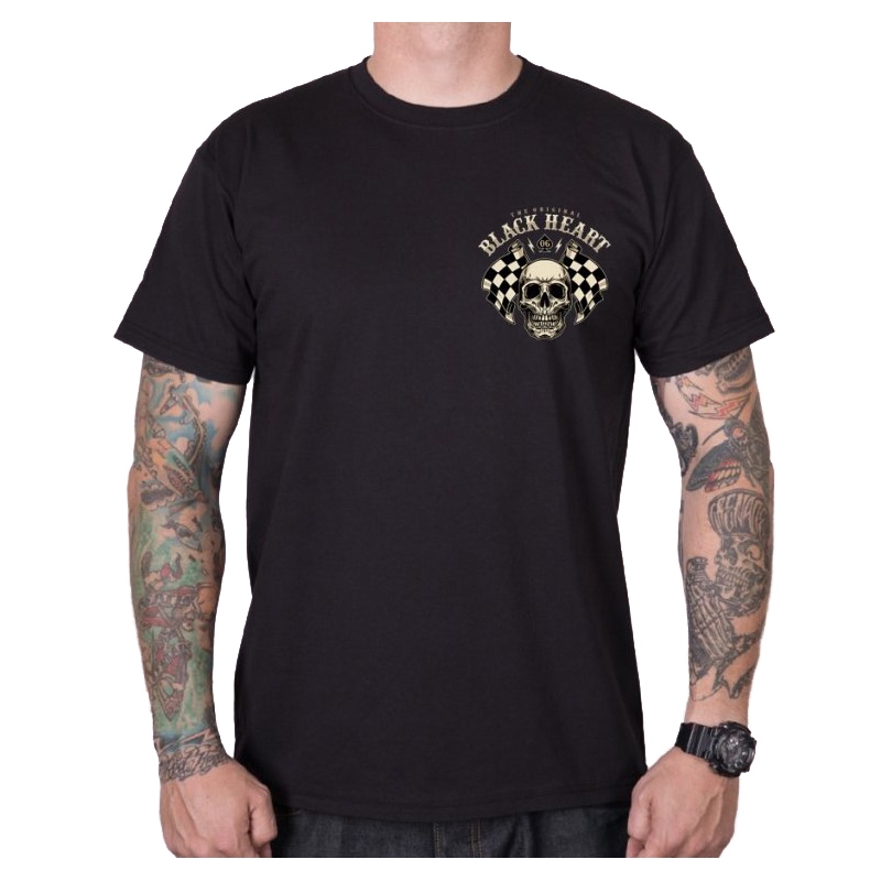 T-shirt til mænd Black Heart Starter