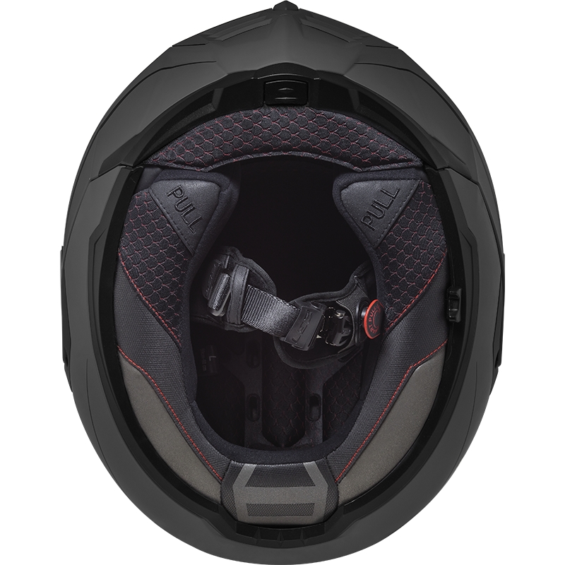Flip-up motorcykelhjelm LS2 FF906 Advant Solid sort mat