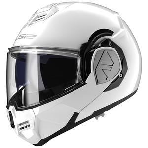 Flip-up motorcykelhjelm LS2 FF906 Advant Solid hvid