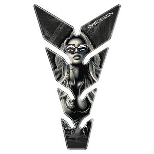 Brændstoftankdæksel - tankpad Print Sexy Woman
