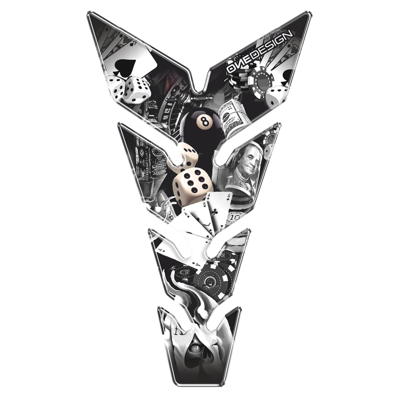 Dæksel til brændstoftank - tankpad Print Bad Habits