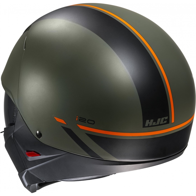 Åben hjelm med maske HJC i20 Batol MC4SF orange-sort-grøn udsalg