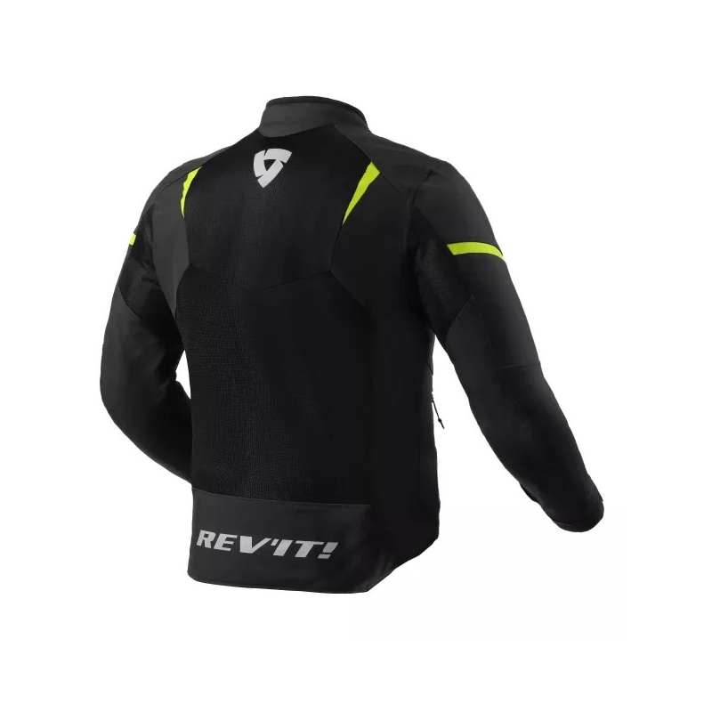 Revit Hyperspeed 2 GT Air sort-fluogul motorcykeljakke udsalg