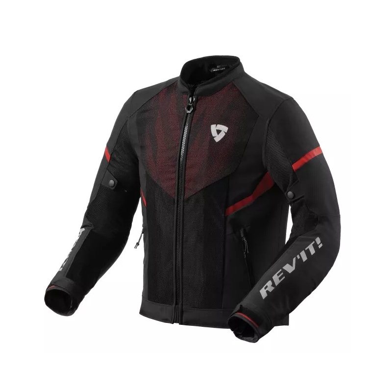 Revit Hyperspeed 2 GT Air sort-fluorrød motorcykeljakke udsalg